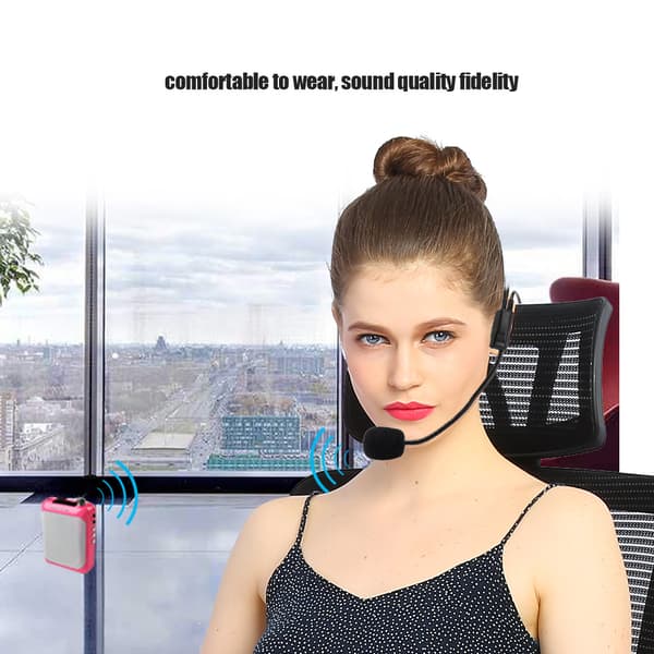 Mini XLR 3 Pin TA3F Kontakt Professionellt Trådlöst Headset Mikrofon