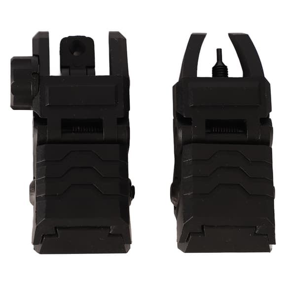 M4 Fällbara Främre Bakre Stridssikten Nylon MGPCQB Svart