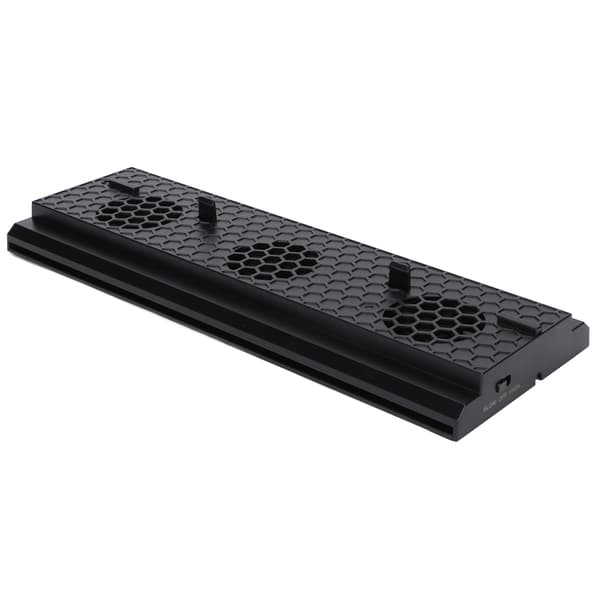 Xbox One X pystysuora jäähdytysteline LED-valopalkilla