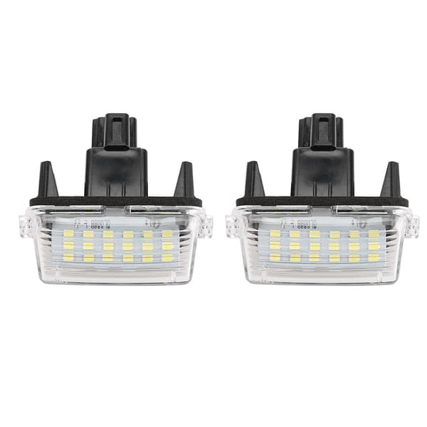 1 Par LED Nummerplåtslampa Passar Toyota Corolla 2014