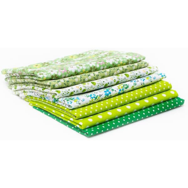 7 st Blandade Fat Quarter-paket Quilt Bomullstyg Sömnad DIY-set