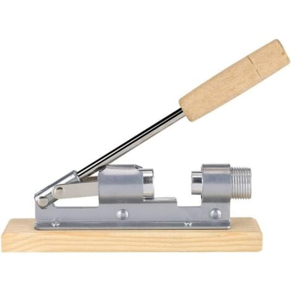 Manual Heavy Duty Nut Crackers, Almond Cracker -Hazelnut Pecan Walnut Tongs Desktop Kitchen Tool with Wooden Base and Ha