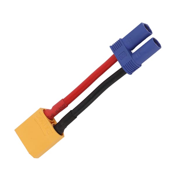 RC Bil EC5 Stik XT90 Han til EC5 Hun Kabel 12AWG Professionel