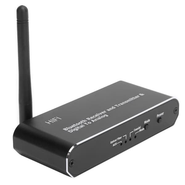 Trådløs Digital til Analog Audio Konverter Bluetooth Mottaker DAC Adapter D09