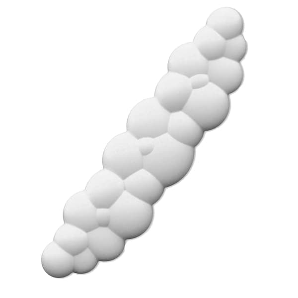 Cloud Musemåtte Håndledsstøtte Sød Hvid Memory Foam Blød Træthedsaflastning Forebyg Deformation Tastatur Håndledspude