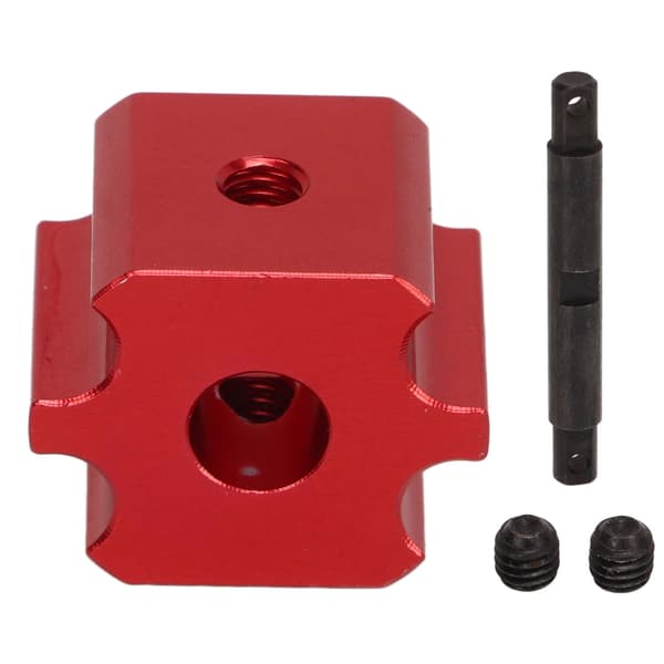 Traxxas Slash Rustler 4WD 1/10 RC Differential Locker Spool Effektiv Deceleration Exakt Röd