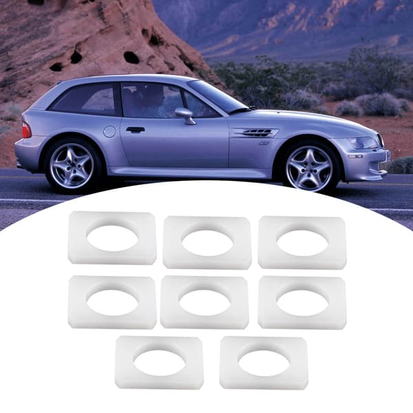 8 stk. bilseteskinneforinger for Z3 E36 E37 E38