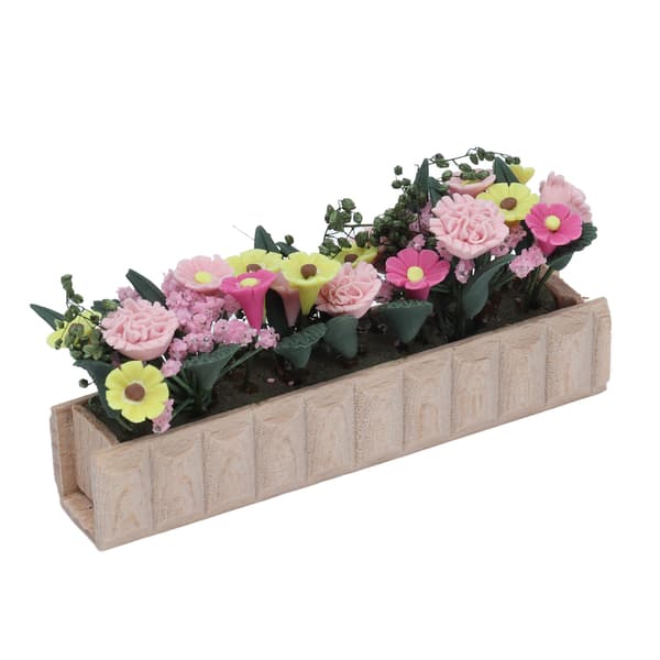 Dukkehus Blomster Have DIY Miniature Mini Dukkehus Grønt Møbler Tilbehør Lade Som Om Legetøjsblomster