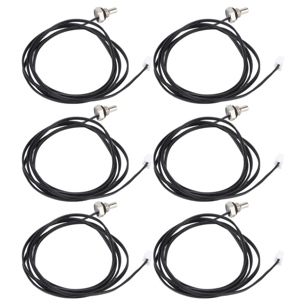 10 stk. NTC termistor temperatursensorprobe 10K 1M kabel M8 gjenge sekskant hode
