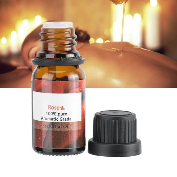 Rose Aromaterapi Eterisk Olje - Stresslindring og Kroppspleie - 10ml
