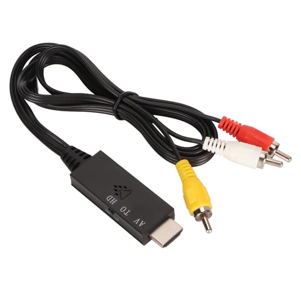 RCA-HDMI-muunninsovitin 720P 1080P HD-ulostulo multimedialiitäntä