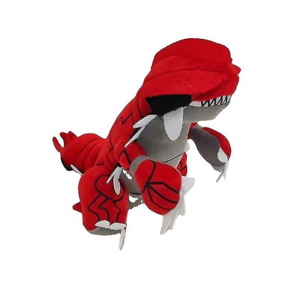 Groudon Dilophosaurus Groudon Dinosaur Plyysipehlelu-Suuri 30cm Punainen