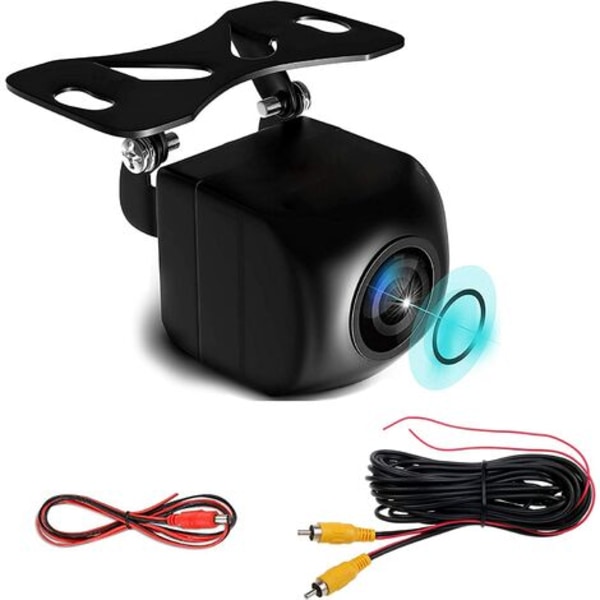 170 Degree Reversing Car Camera, HD Night Vision Waterproof Car Rear View Camera 360° Rotation with Night Vision