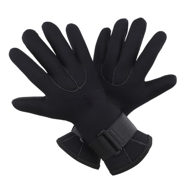 2 st 5MM Dykarhandskar Halkfria Varma Slitstarka Handskydd