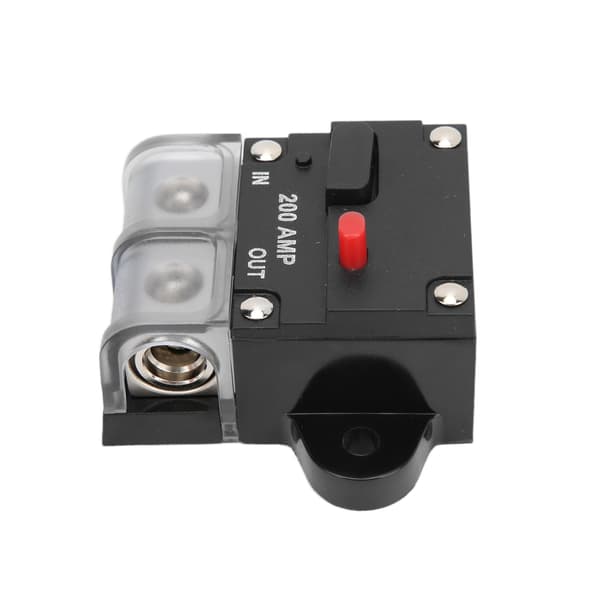 ABS Marine Båd Bil Højttaler Strømafbryder 200A med Trolling Tilbehørssæt Kredsløbsbeskyttelse