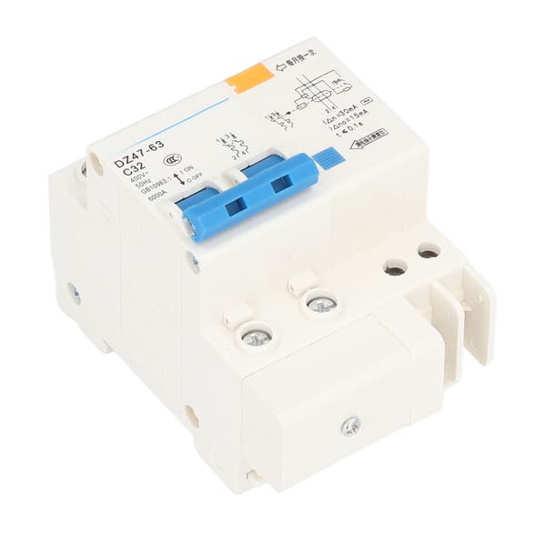 DZ4763 C32 2P+N 32A 30mA 400V fejlstrømsafbryder