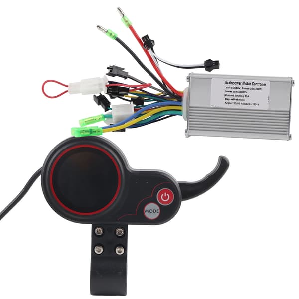 Elektrisk cykel scooter 60V controller LCD-display kontrolpanel med skifte kontakt