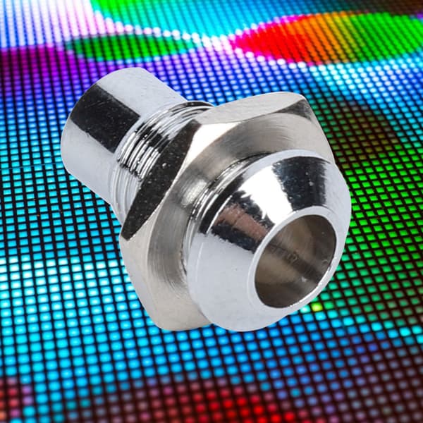 10 stk. Konveks Kobber LED Monteringsholder Base til 5 mm 0,2 tommer Lysdiode