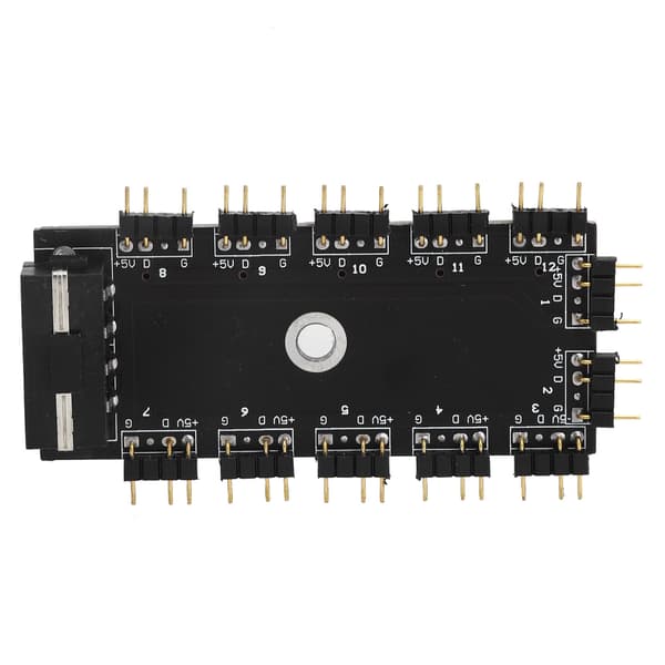 11-vejs Splitter Hub 3PIN ARGB Interface Extender RGB LED Kontrolenhed Tilbehør 5VIDE Interface