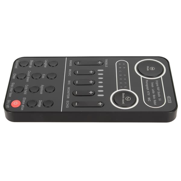 Bærbar Bluetooth 5.3 Stemmeforvrenger Multifunksjonelle Effekter Mini Live Lydkort for Gaming Livestreaming