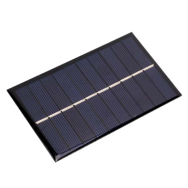 Mini solcellepanel 1.2W 5V polysilisium effektiv DIY for vannpumpe gatelys