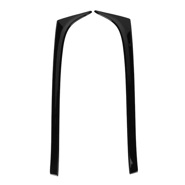 2 st ABS Bil Bakre Fönster Sidospoiler Passar Volkswagen Golf 7 14-19