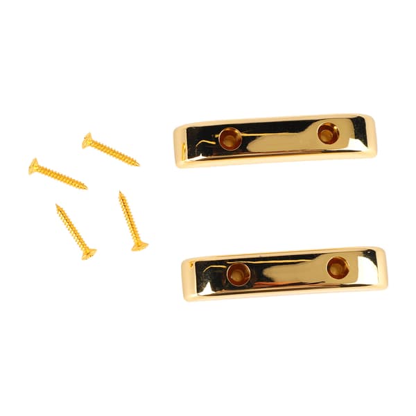 2 st bas tumstöd plast halkfri lättvikt jazzbasgitarr tumfingerstöd GM03 guld