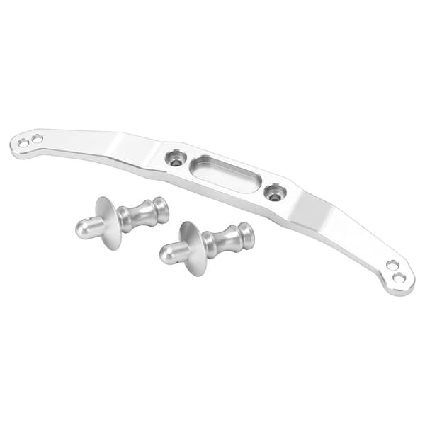 Universell Aluminiumslegering RC Front Bakre Skallstolpe Feste Erstatning for 1/10 RC Bil Sølv