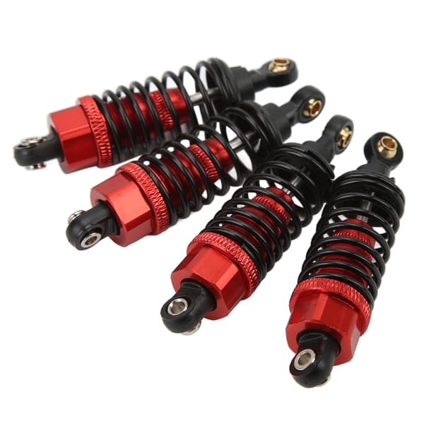 TAMIYA TT01 TT02 TA05 TL01 TA03 MF01X RC Støtdemper Erstatning Rød