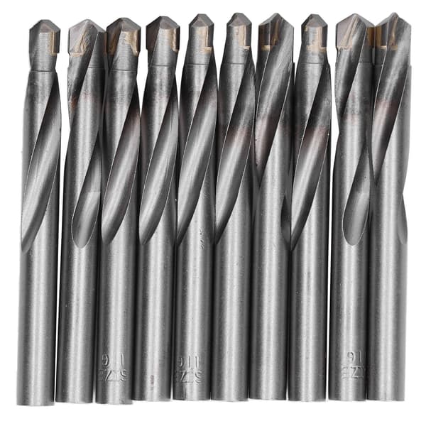 10 st Rak Skaft Spiralborr Volframstål Gravering Fräs CNC Router Bit 11mm