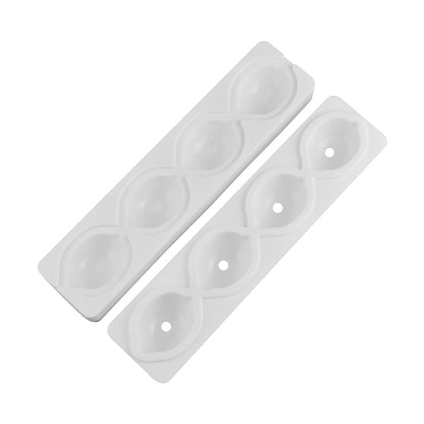 4-hulrums citronformede kageforme silikone mousse kageforme muffin bageform