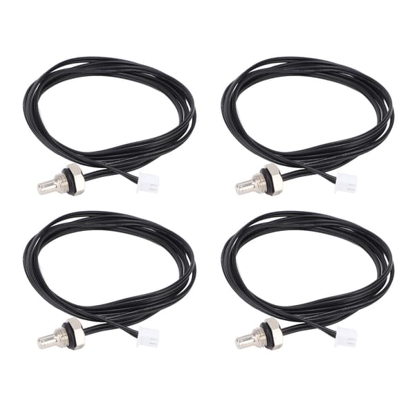 10 stk. NTC termistor temperatursensorprobe 10K 1M kabel M8 gjenge sekskant hode