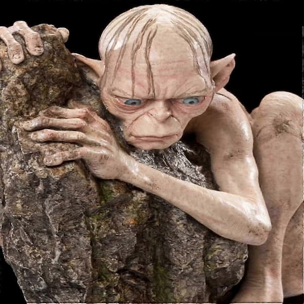 2025 Weta Ringenes Herre Statue Gollum 15 cm