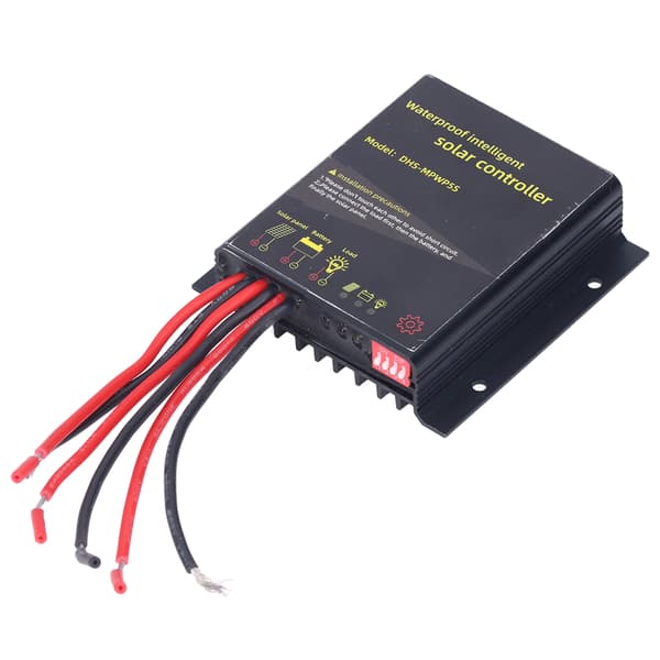 Vanntett MPPT Solcelleladeregulator 12V 10A Smart Batteriladeregulator DHSMPWP5S
