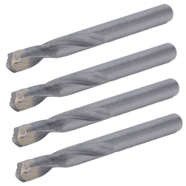 10 stk. rett skaft spiralbor Wolframstål Gravering Fresekutter for PCB CNC 5mm