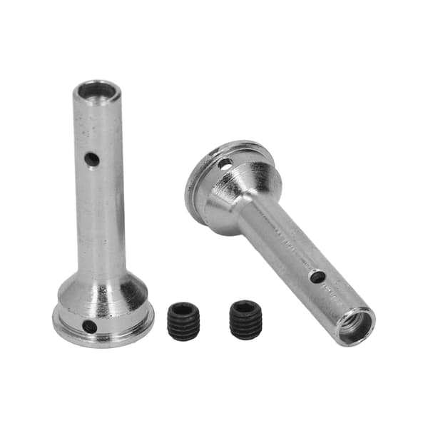 2 st CVD Axlar RC Hjulaxel Stål 8mm Diameter 44.5mm Längd för Arrma 1 7 1 8 Silver