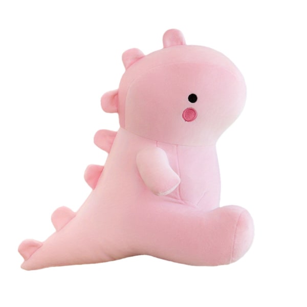 Cute Dinosaur Plush Toy Pillow, Soft Fat Dinosaur Stuffed Animal Toy - Pink 30cm Pink
