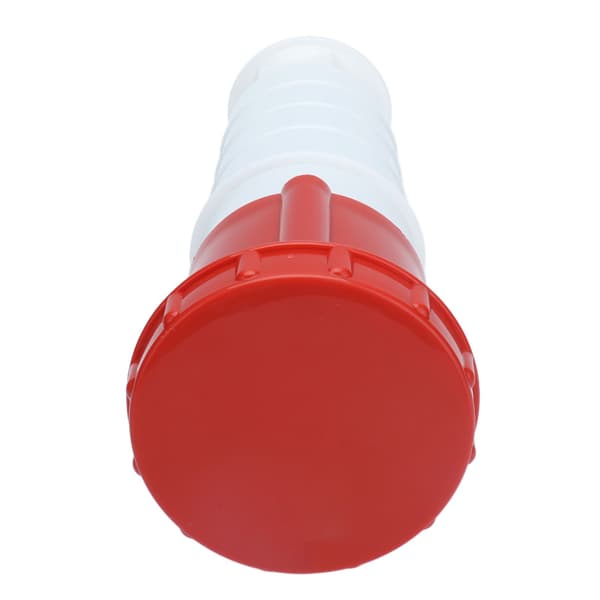 Industriell Aviation Plug Connector 3-fas 63A 3P+E 4-kärnig Vattentät Socket
