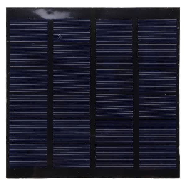 1.5W 6V Høyeffektivt Solcellepanel DIY Solcellelader Energibesparende Stabil Strøm