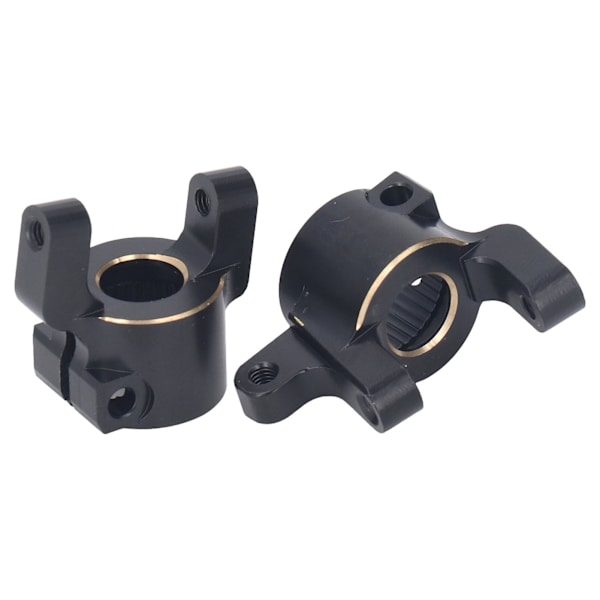 2 STK Front C Hub Bærearm Messing Solid Konstruktion Styrehus til Axial SCX10 II AR44