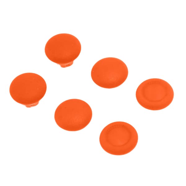 3D Joystick Knap Cover 6 i 1 Anti Slip Udskiftning Tommelfingergreb til PS5 Elite Controller Orange