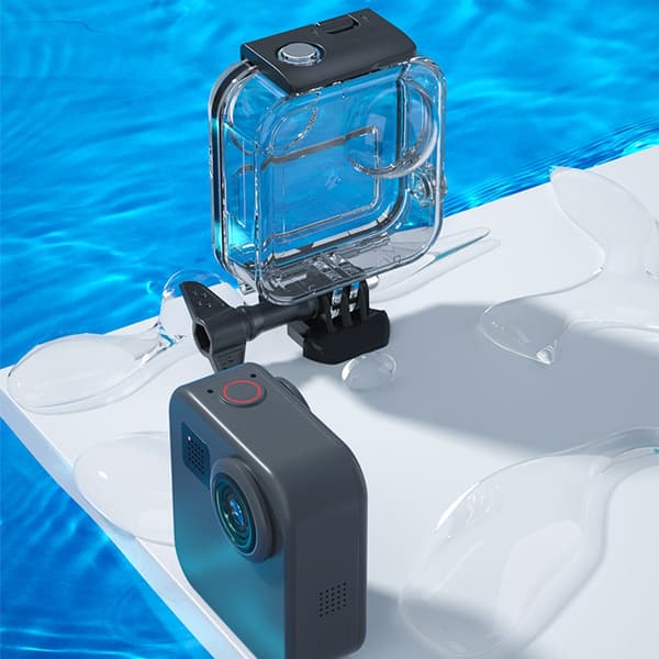 Vandtæt dykkerhus til GoPro MAX actionkamera