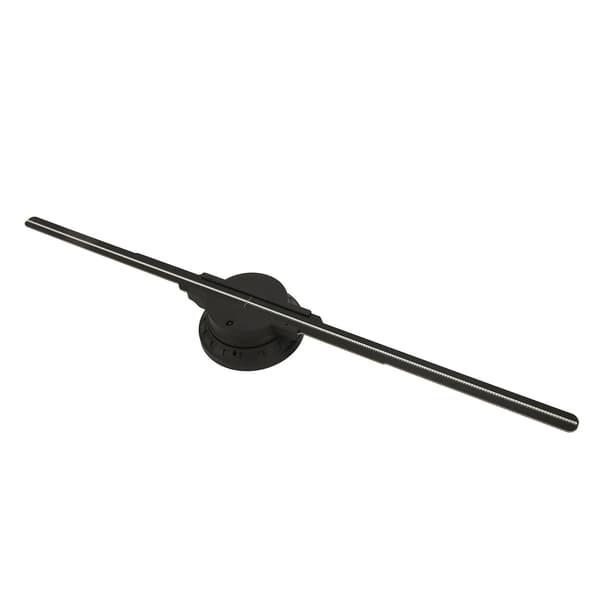 3D Holografisk Ventilator 276 LED'er WiFi APP-kontrol Hologram Projektor Ventilator til Windows Android iOS 100‑240V 19,7 Tommer US Stik