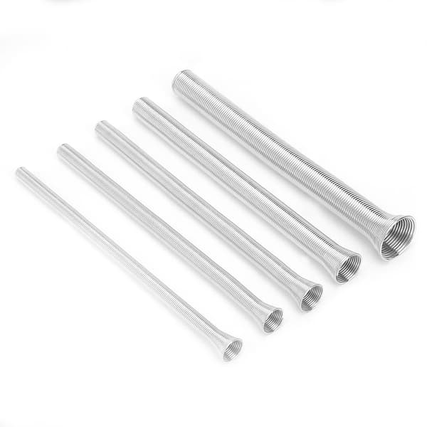5 stk. 21 cm Super Elastisk Stålfjeder Rørbukker PVC Elektrisk Ledningsbøjningsrør