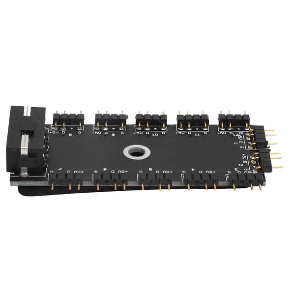 11-vejs Splitter Hub 3PIN ARGB Interface Extender RGB LED Kontrolenhed Tilbehør 5VIDE Interface
