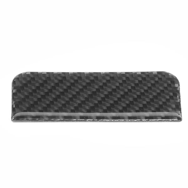 Karbonfiber Copilot Oppbevaringsboks Håndtak Deksel Trim for Mitsubishi Lancer 2008-2016