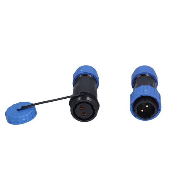 Aviation Plug IP68 Vattentät Lödfri Hane Hona Docknings Terminal Socket 2 Core