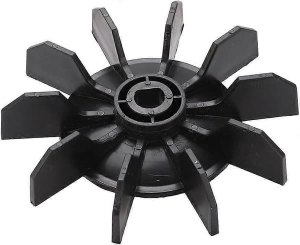 Udskiftning af luftkompressorventilator med 0,5 ID 10 impeller lineær motor, plastkøleventilatorblade til stempelluftpumpe