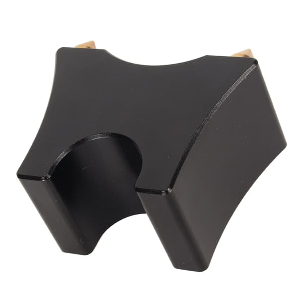 Spike Multifunktionell HiFi-kabelklämma av aluminiumlegering Högtalarkabel Riser Clip Svart