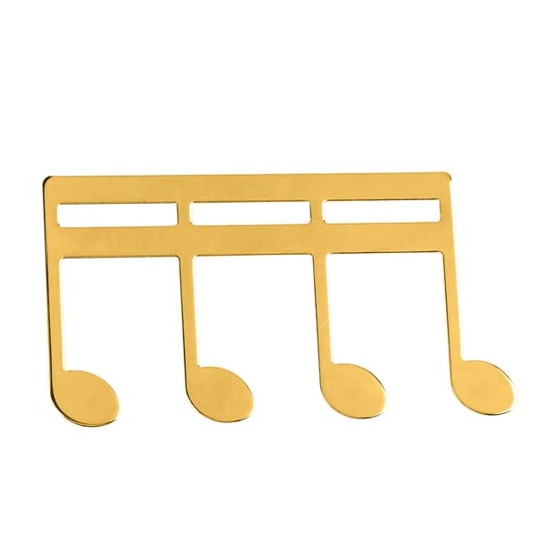 Musikbokklämma Metall Bärbar Boksidehållare Klämma för Piano Gitarr Notställ Guld